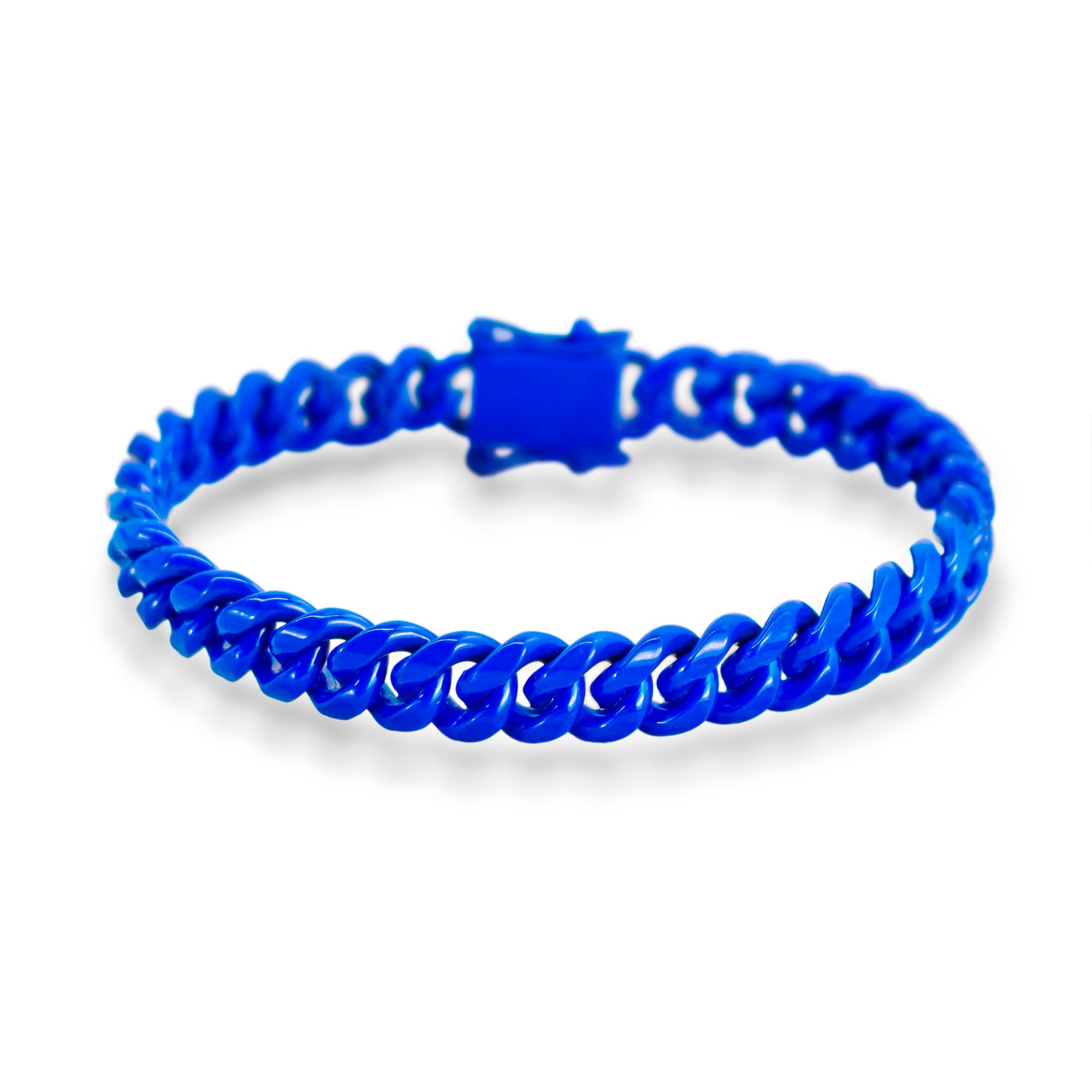 Royal_Blue_Cuban_Link_Bracelet_06mm_Wide_Custom_High_Quality_Fashion_Designer_Bracelets_CARAMELO_CHAINS