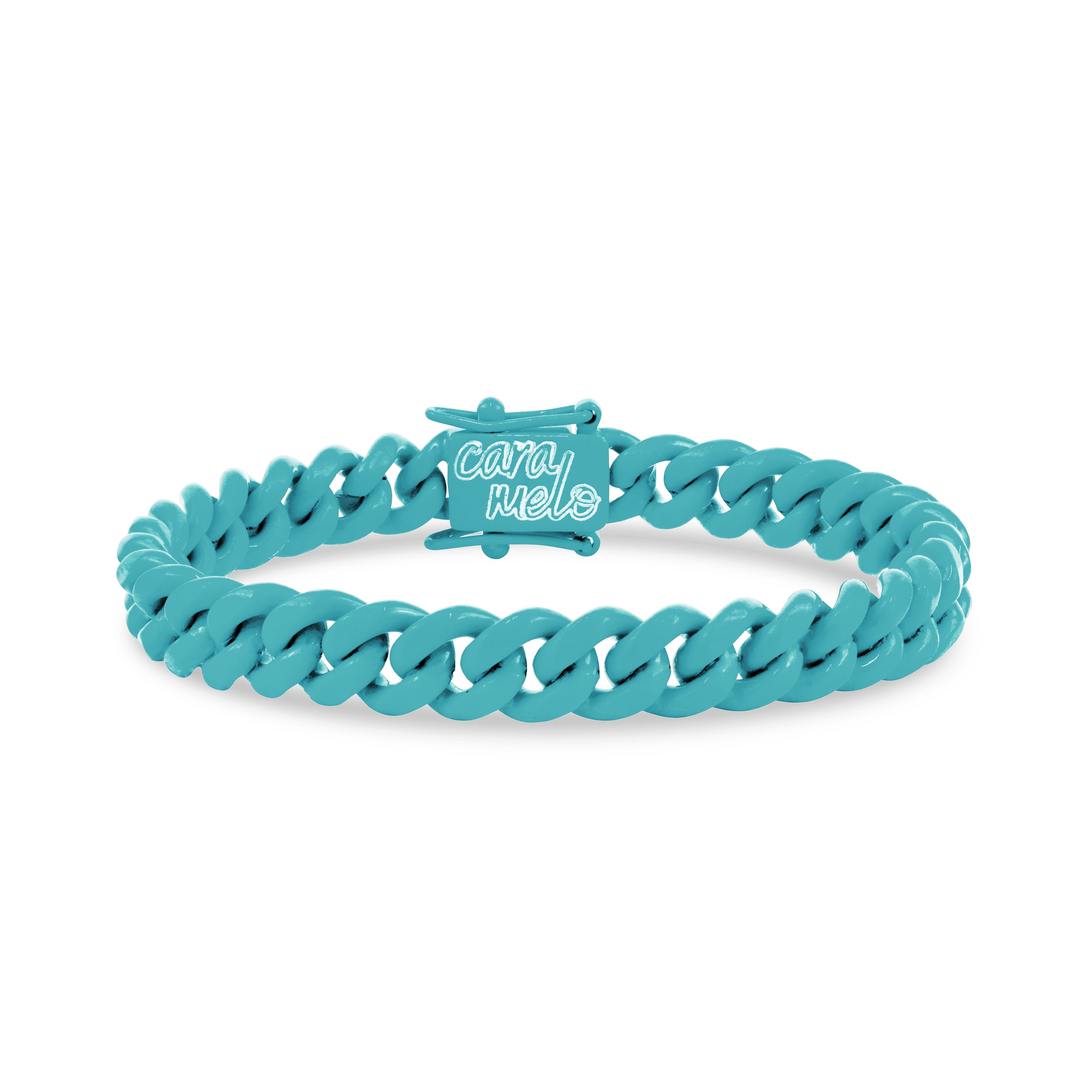 Monaco_Blue_Cuban_Link_Bracelet_10mm_Wide_Custom_High_Quality_Fashion_Designer_Bracelets_CARAMELO_CHAINS